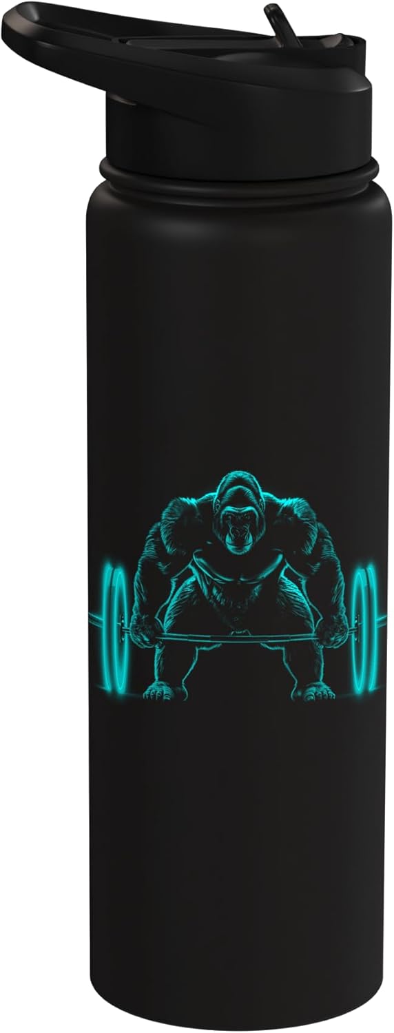 Botella agua aislada acero inox Gorilla Silverback