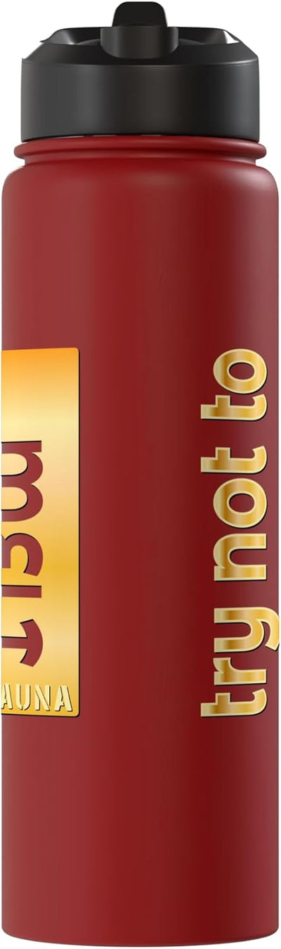 Bote de agua termo acero inoxidable para sauna