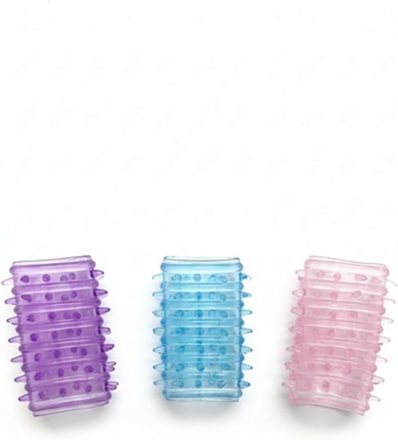 Fundas silicona texturizada para TOC y dermatillomania set 3