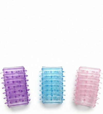 Fundas silicona texturizada para TOC y dermatillomania set 3