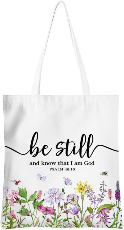 Bolsa lona cristiana para mujer y hombre uso diario
