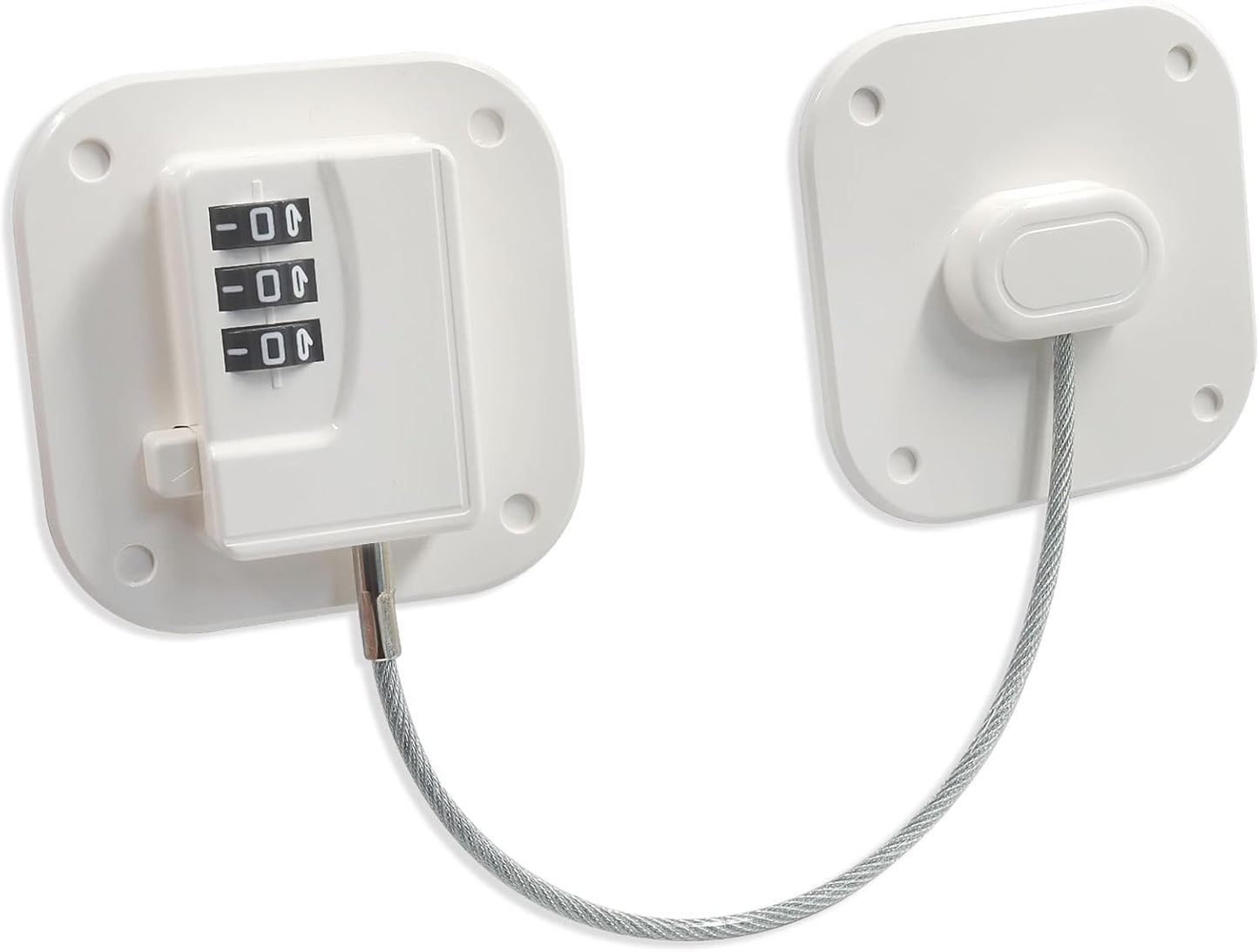 Cerradura combinación refrigerador sistema bloqueo blanco