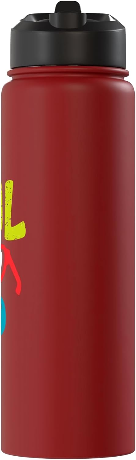 Botella de agua acero inoxidable aislada Cool Dude
