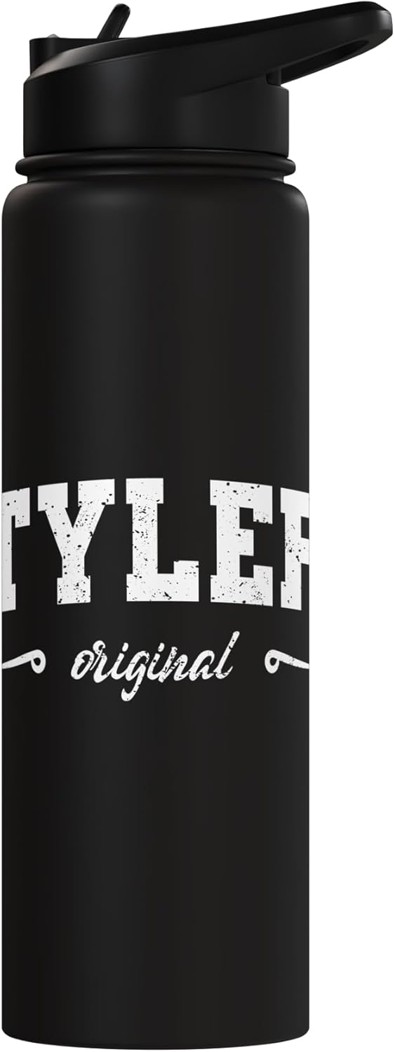 Botella de agua acero inoxidable Tyler Texas retro