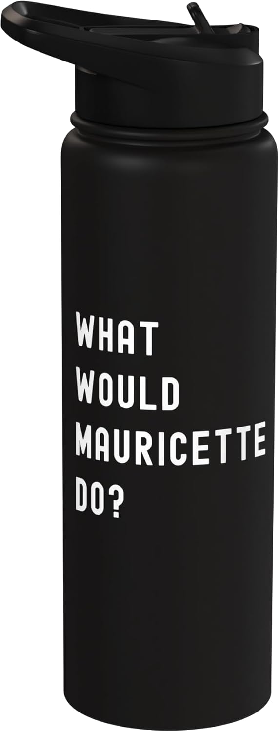 Botella agua acero inox aislada What Would Mauricette Do