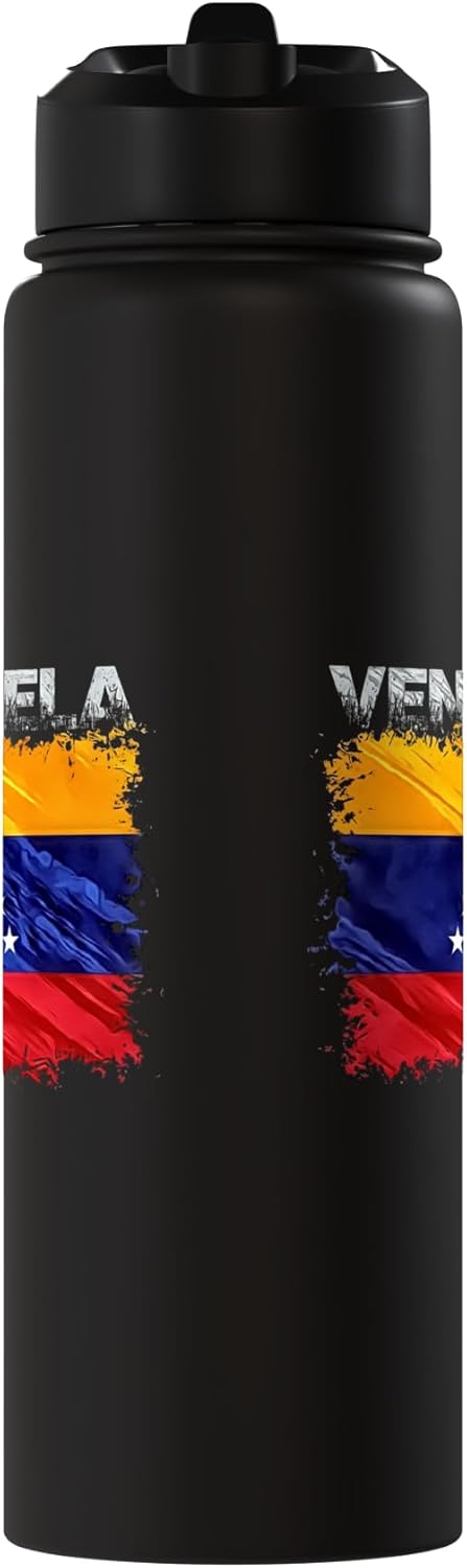 Botella agua acero inox aislada Venezuela