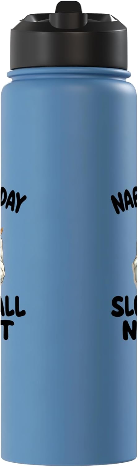 Botella agua térmica acero inox con diseño bull terrier