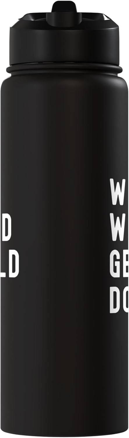 Bottella de agua aislada de acero inoxidable What Would Gerald Do