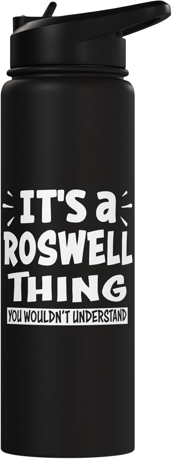 Botella agua aislada acero inox Roswell Trip