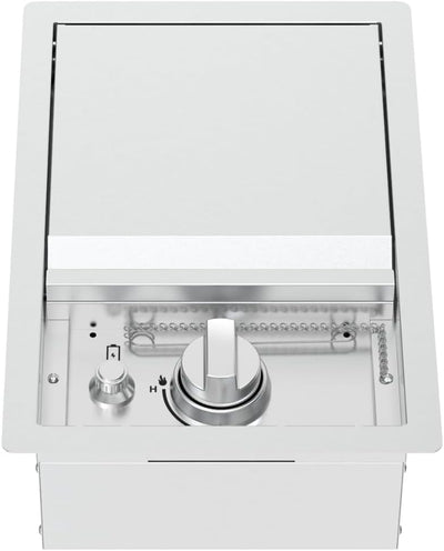 Quemador lateral acero inox 12000BTU parrilla propano