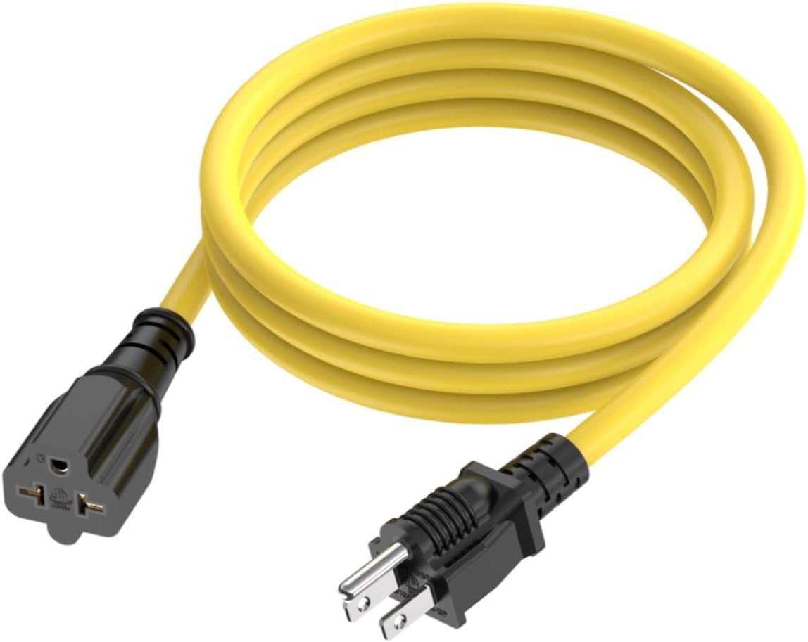 Enchufe doméstico 6 pies 15-20A Nema 5-15P a 5-20R