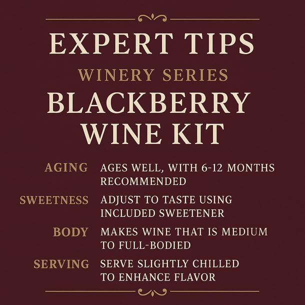 Kit de vino mora Winery Series