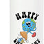 Botella de agua acero inoxidable aislada Día de la Tierra