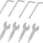 Set 4 llaves pinza L para Dremel cambio rápido sin llave