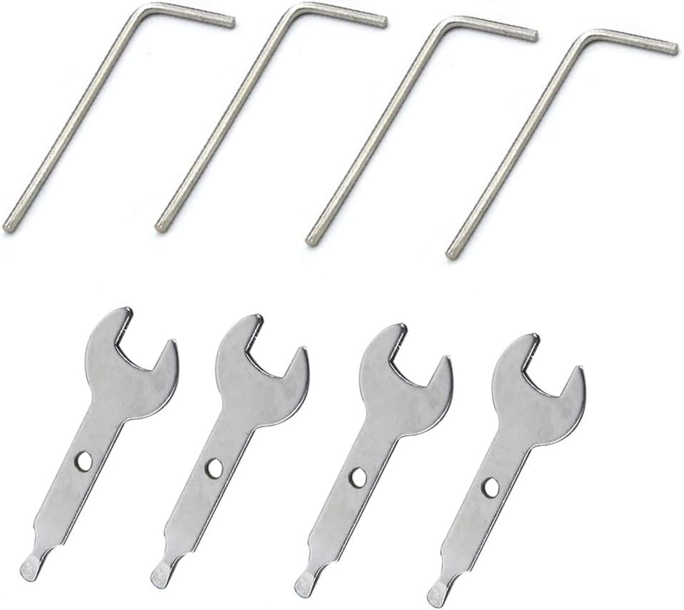 Set 4 llaves pinza L para Dremel cambio rápido sin llave