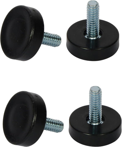 4 Patas Niveladoras Rosca 1/4pulg para Muebles