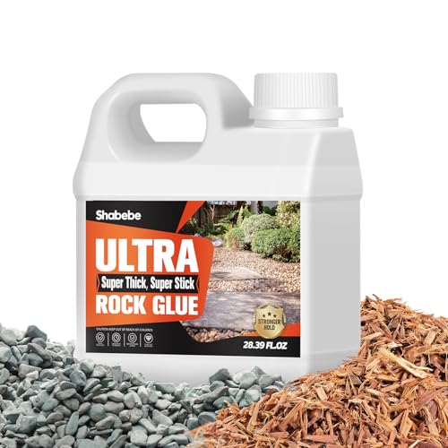 Adhesivo para rocas jardinería resistente al clima 28.39oz