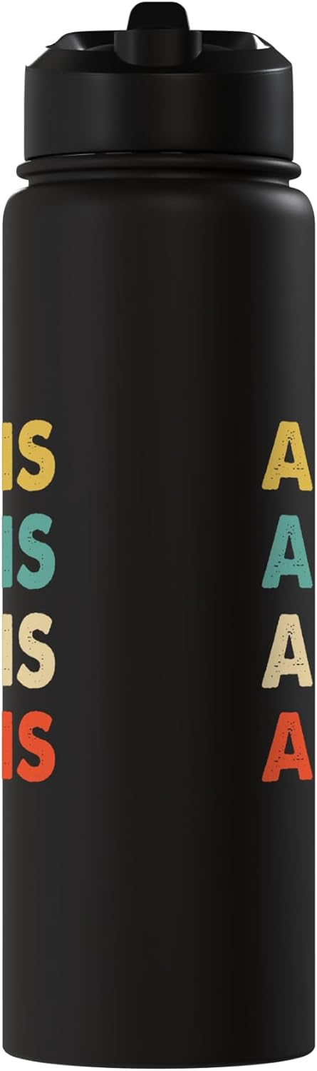 Botella de agua aislada de acero inoxidable Alois Name