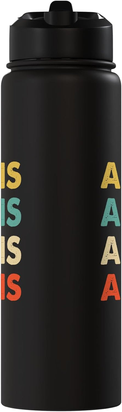 Botella de agua aislada de acero inoxidable Alois Name