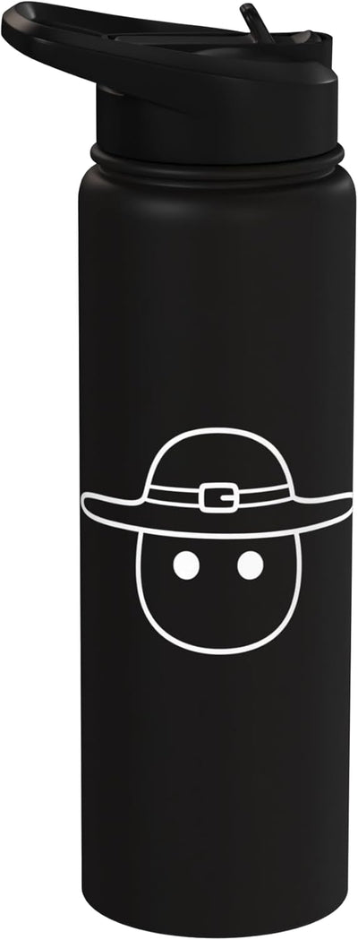 Vaso térmico acero inox con sombrero de granjero