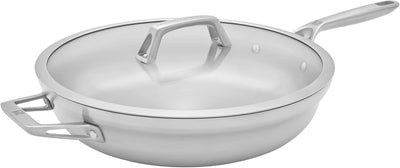Freidora Acero Inox 5qt Con Tapa