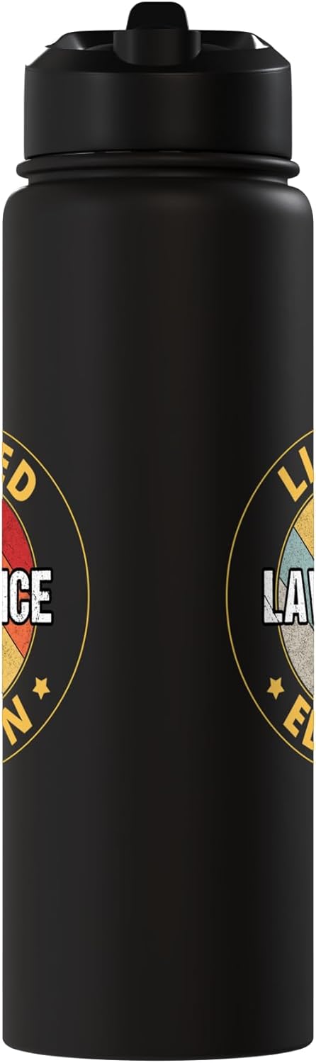 Botella agua acero inox aislada Lawrence