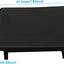 12 Tapas Canal Negro 1-5/8pulg Cubiertas Plástico PVC