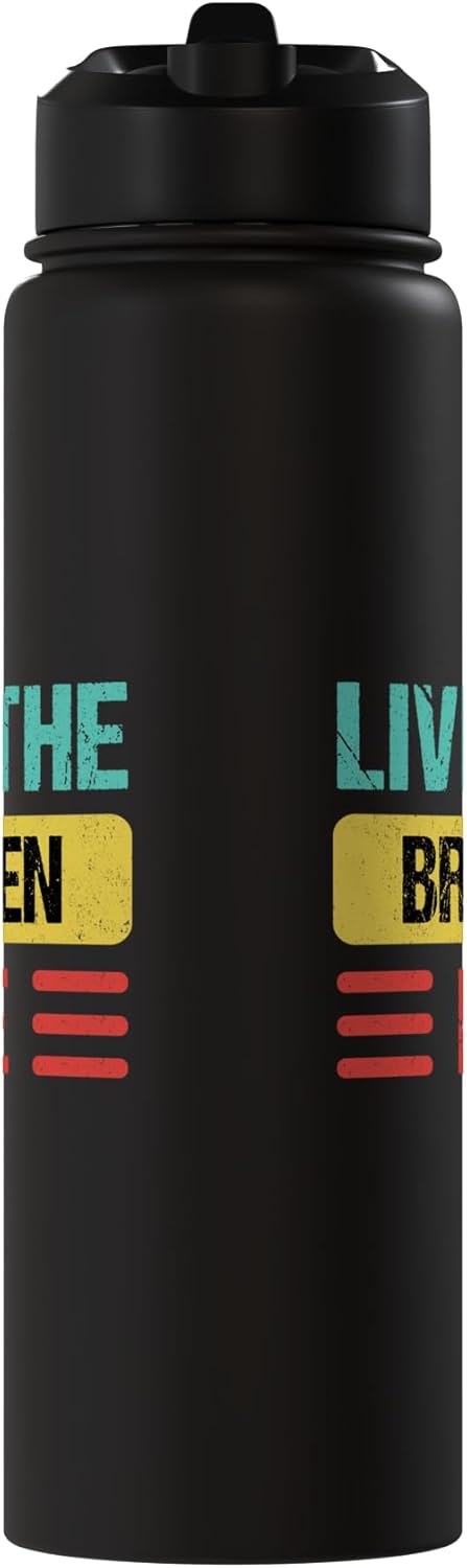 Botella de agua acero inoxidable insulated Branden Name