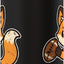 Bottella de agua acero inoxidable aislada Fox Run Rugby