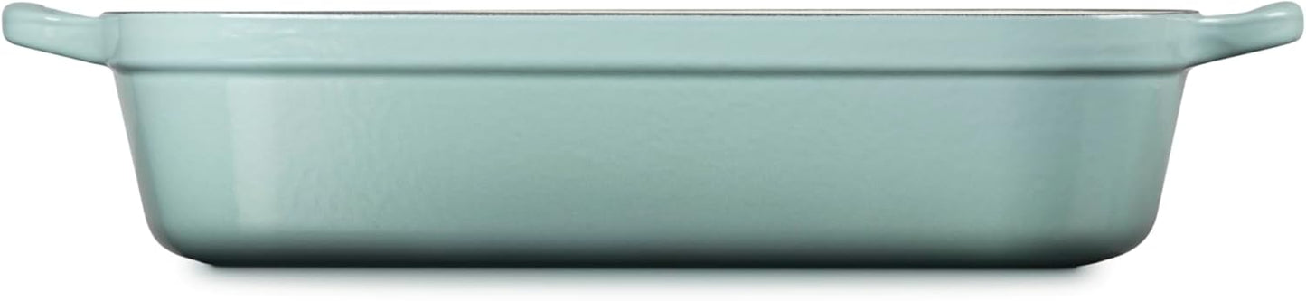 Tostador rectangular hierro fundido esmaltado 5.25qt 9.8x13pulg