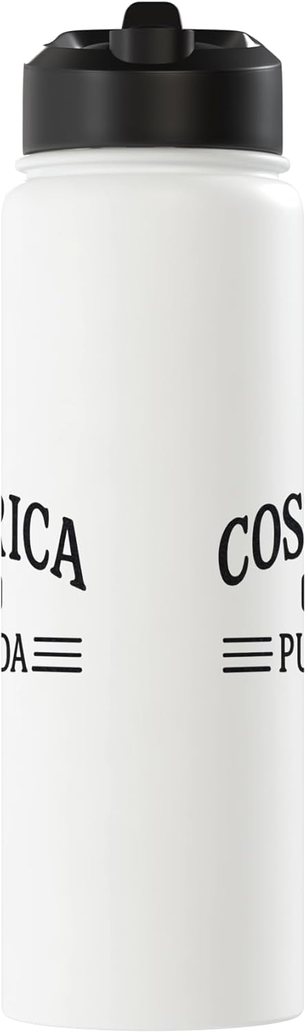 Botella de agua acero inoxidable Pura Vida Costa Rica
