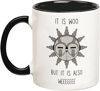 Taza de café Esquie Woo Clair Obscur Expedition 33 negro