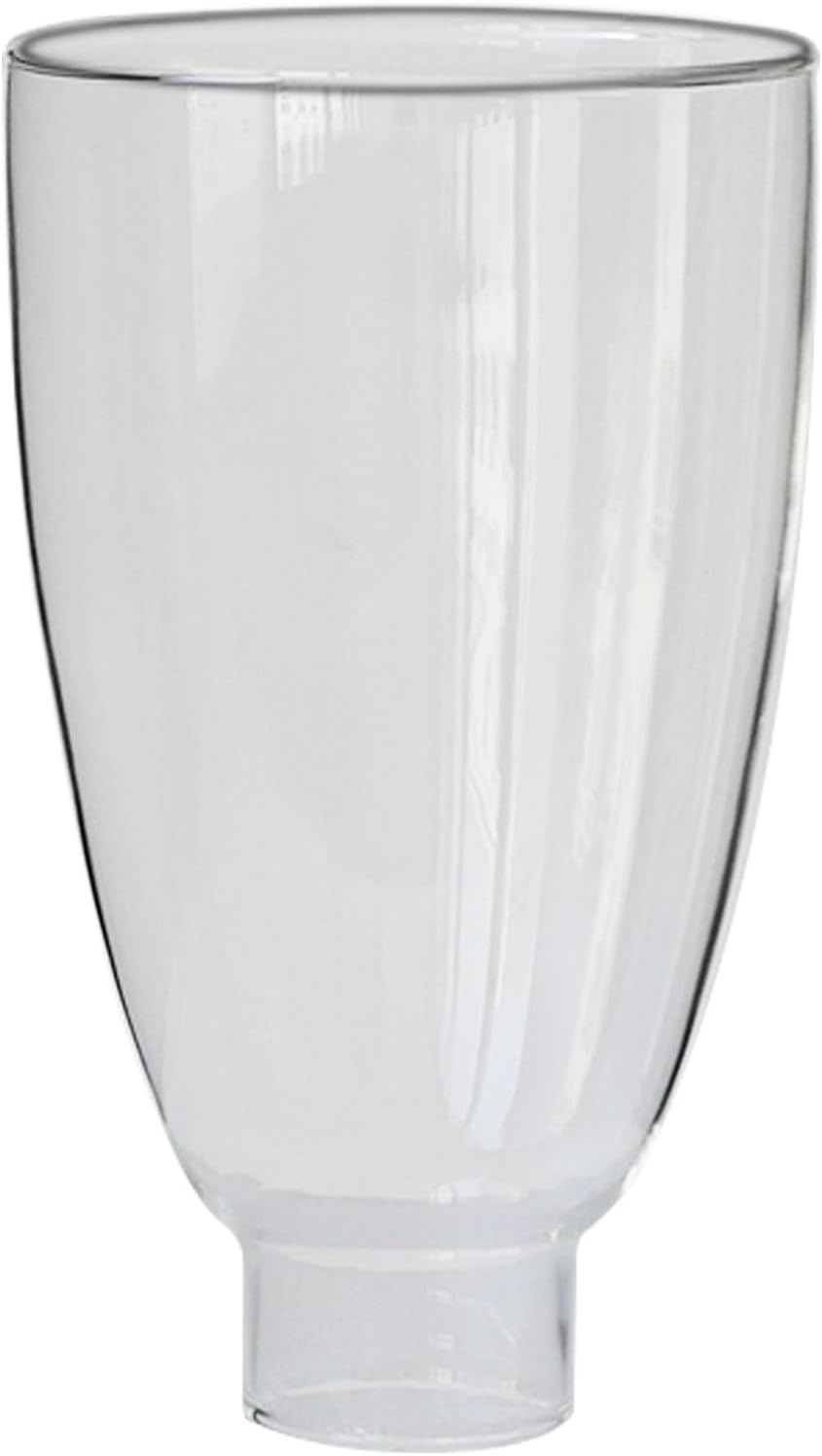 Pantalla Vidrio Transparente 1.625x6.5pulg Estilo Colonial