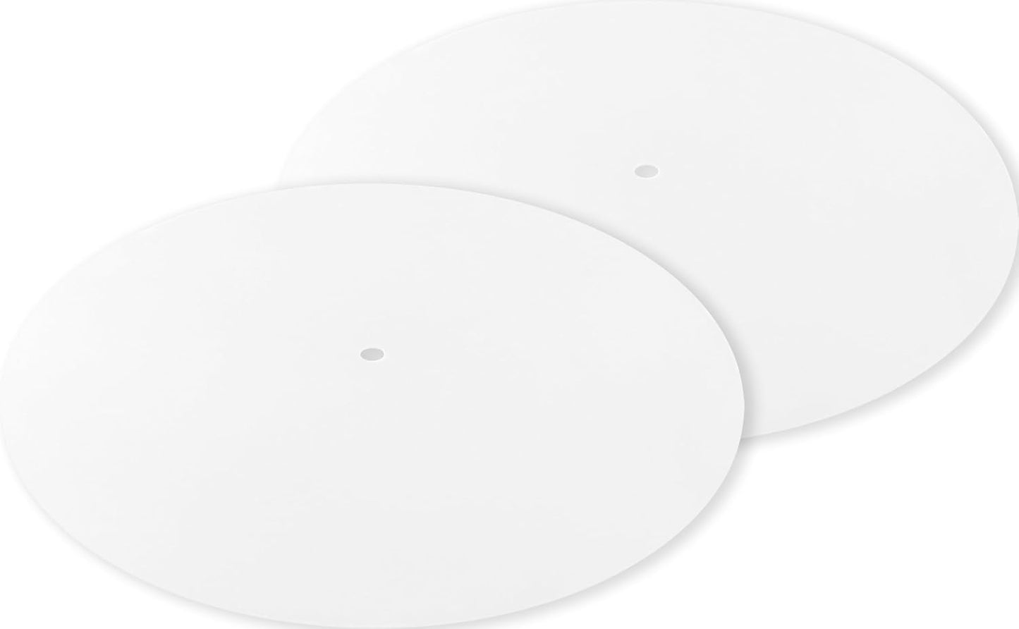 Difusor lámpara tambor acrílico blanco 8.5pulg 2pzas