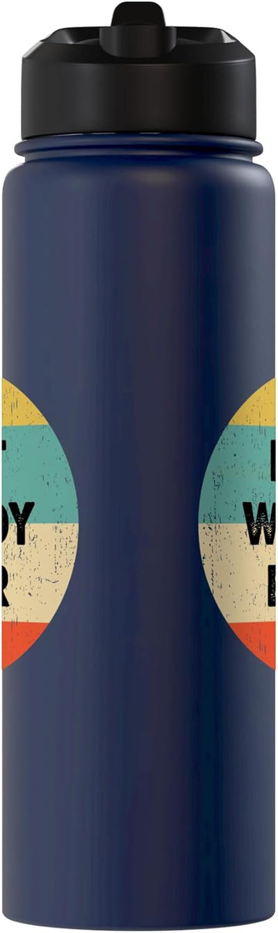 Botella agua acero inox aislada Wendy Name