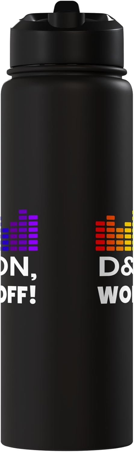 Botella térmica acero inox para amantes de DnB