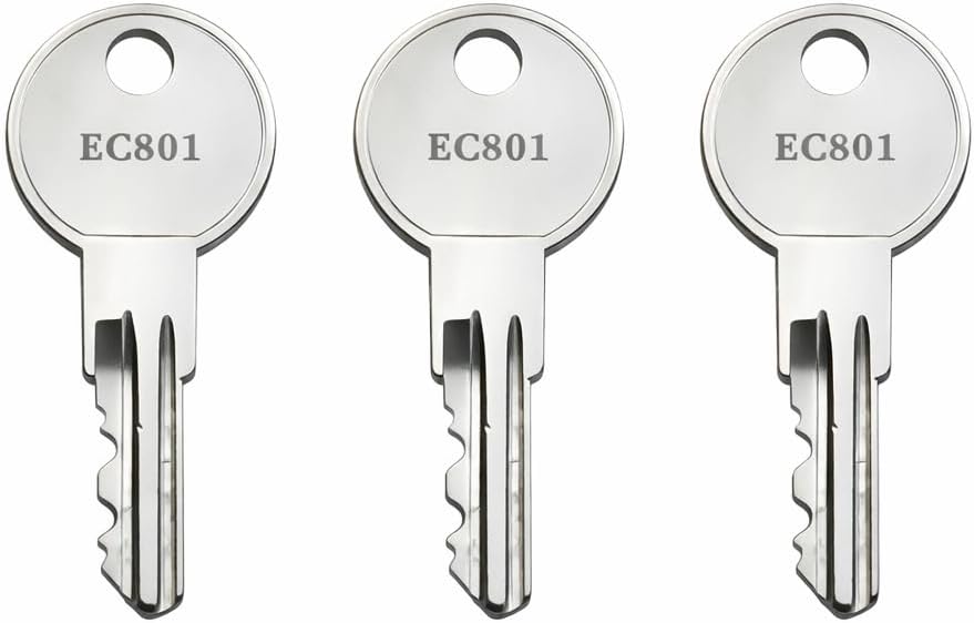 Paquete de 3 llaves EC806 compatibles con cajas de herramientas Delta Dee Zee