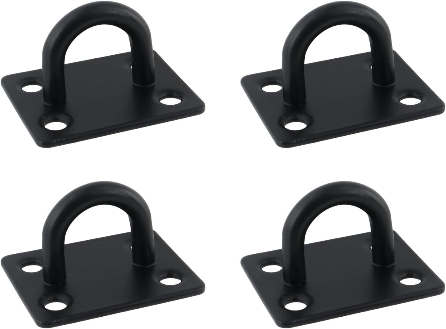 4 Pzas Gancho Pared Acero Inox para Colgar Exterior e Interior