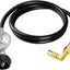 Manguera propano 6ft adaptador 3/8pulg para parrilla Blackstone