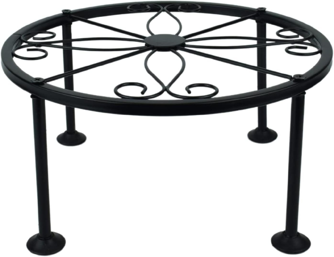 Soporte hierro 9pulg para macetas interior exterior