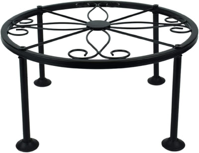 Soporte hierro 9pulg para macetas interior exterior