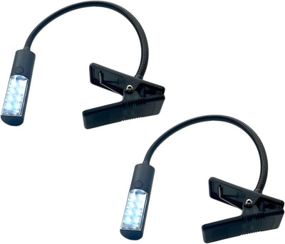 Luz LED flexible magnética para asar al aire libre negro