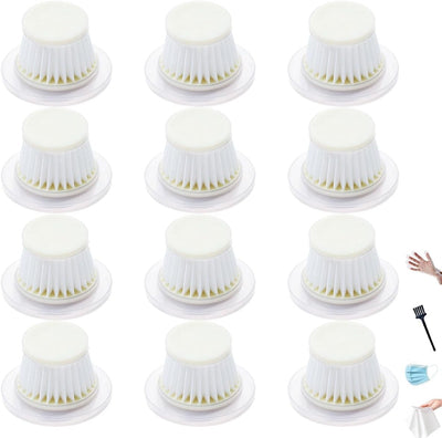 12 Filtros HEPA Repuesto Aspiradora Duck Vac Lavables