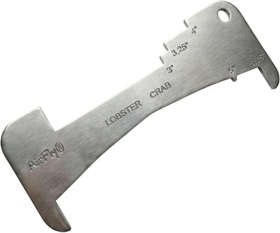 Medidor cangrejo langosta aluminio todo en uno 3-5 3/4 pulg