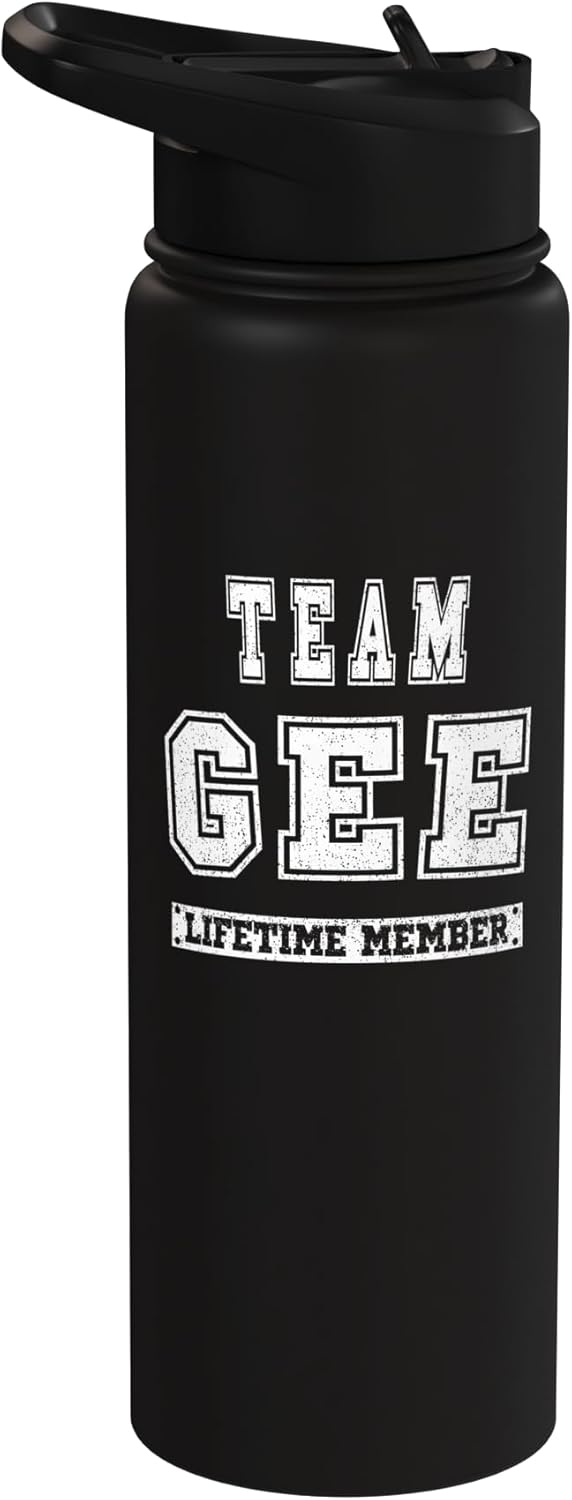 Botella de agua acero inoxidable sin BPA Team GEE