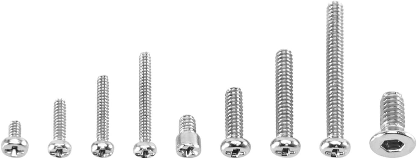 Set tornillos acero aleación grado 12.9 M1.0 M1.4 M2.0
