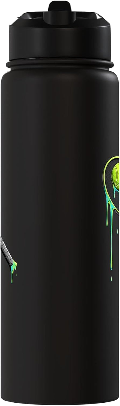 Botella de agua acero inoxidable aislada para niño niña deporte trendy