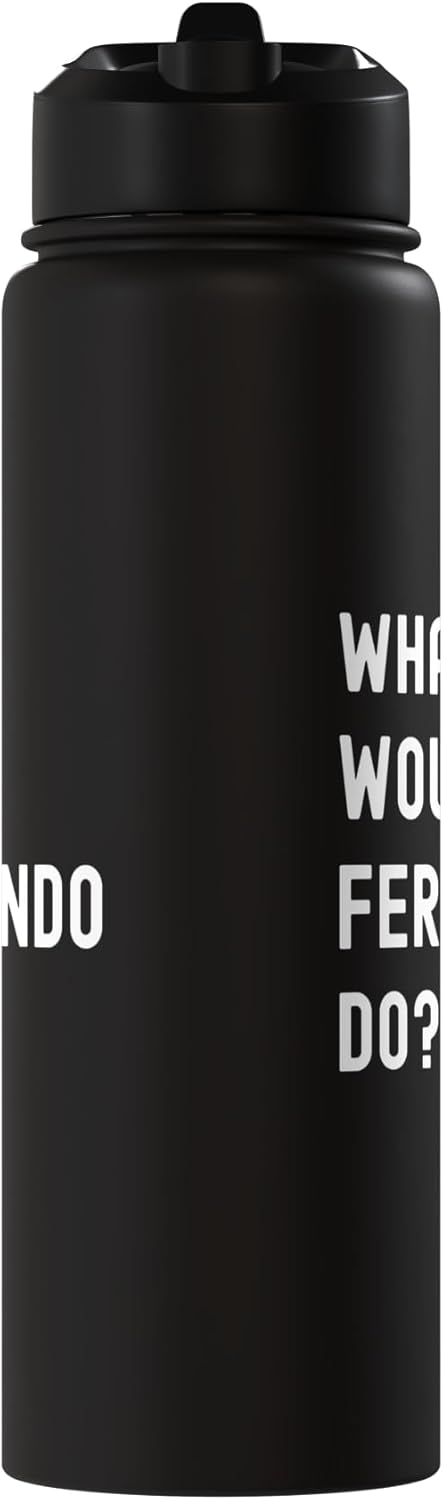 Bottella de agua aislada de acero inoxidable What Would Ferdinando Do