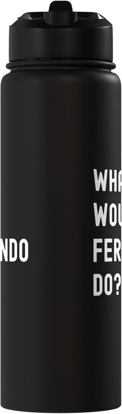 Bottella de agua aislada de acero inoxidable What Would Ferdinando Do
