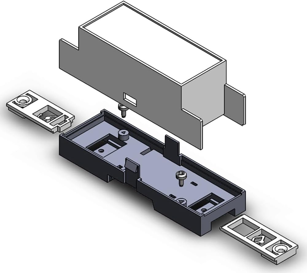 Caja control ABS para automatización doméstica 35mm